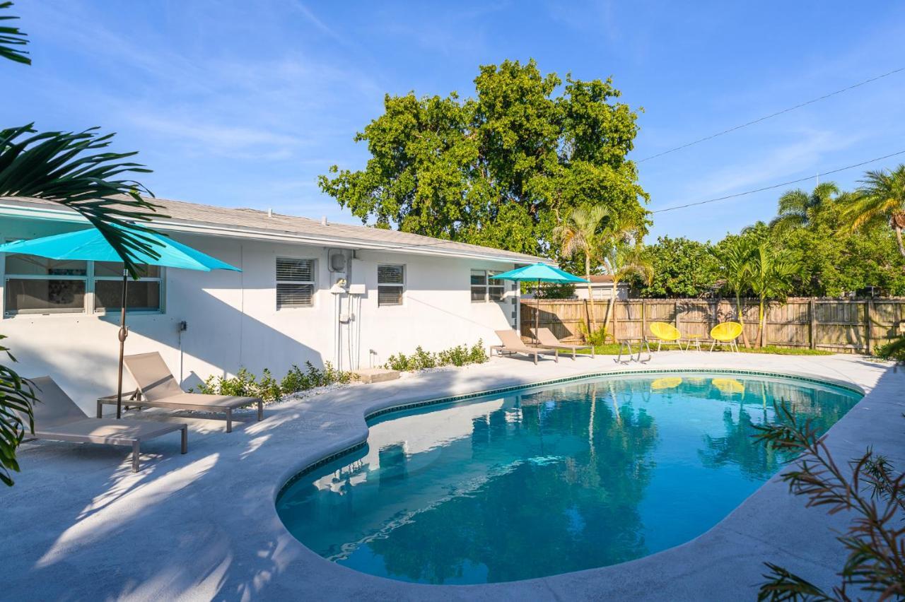 Luxury Casa 4 Bedrooms With Pool & Game Room 15 Mins To Ocean Fort Lauderdale Extérieur photo