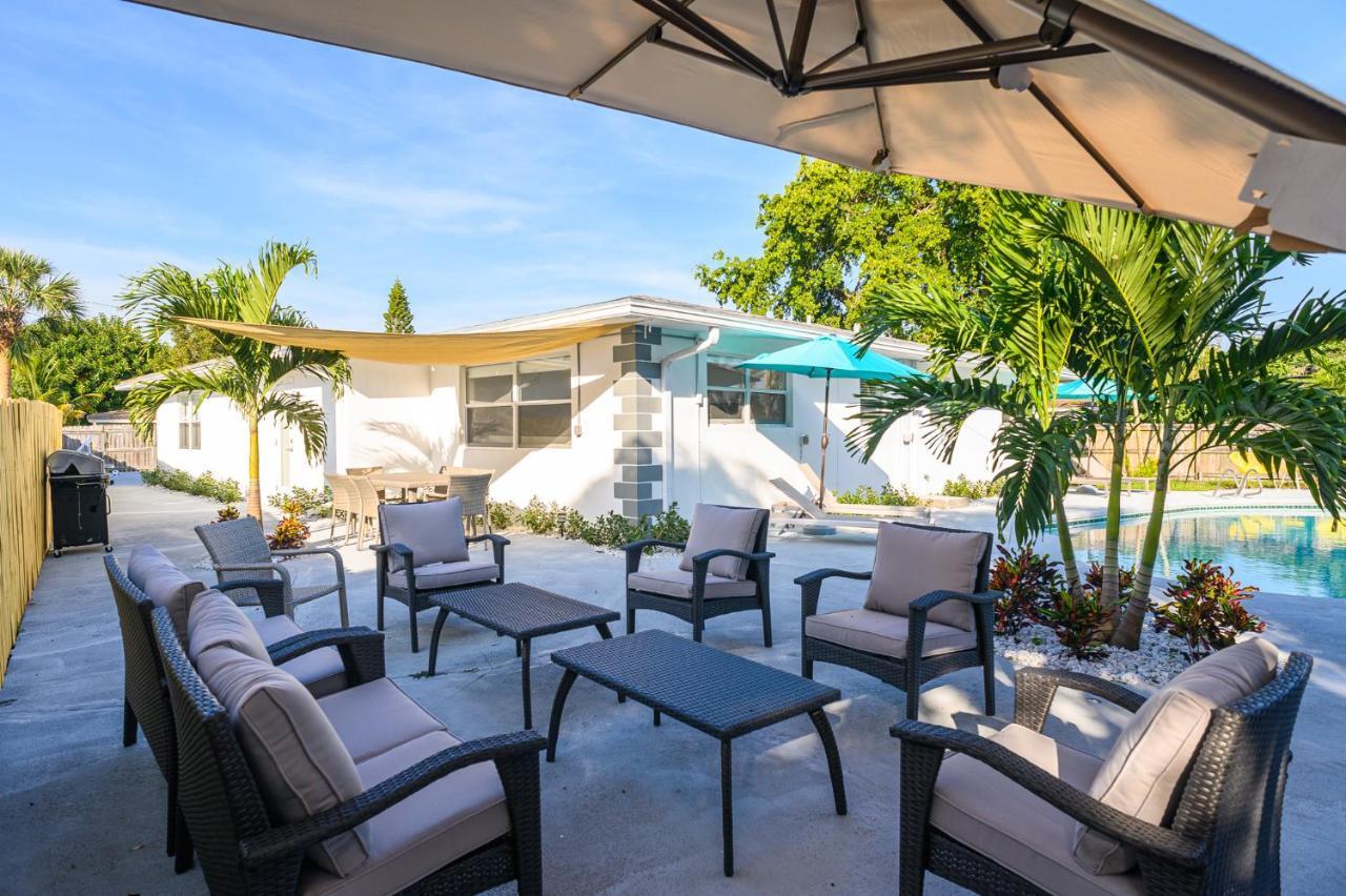 Luxury Casa 4 Bedrooms With Pool & Game Room 15 Mins To Ocean Fort Lauderdale Extérieur photo
