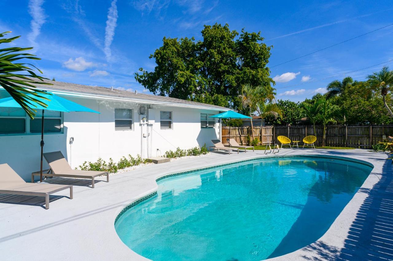 Luxury Casa 4 Bedrooms With Pool & Game Room 15 Mins To Ocean Fort Lauderdale Extérieur photo