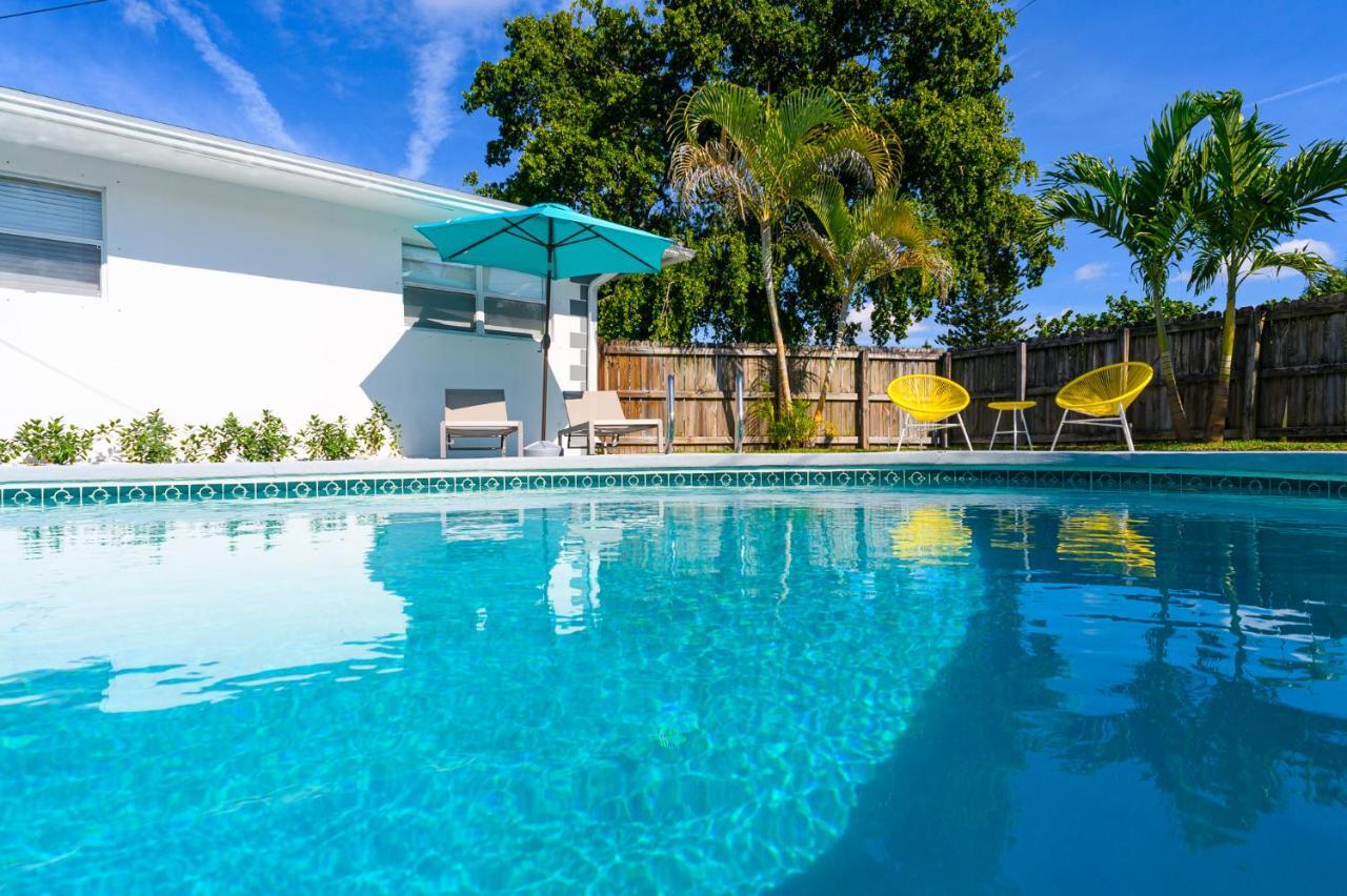 Luxury Casa 4 Bedrooms With Pool & Game Room 15 Mins To Ocean Fort Lauderdale Extérieur photo