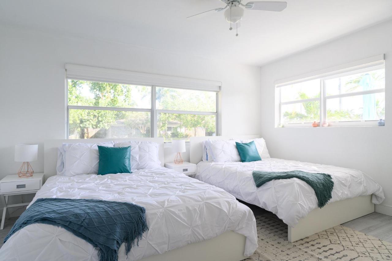 Luxury Casa 4 Bedrooms With Pool & Game Room 15 Mins To Ocean Fort Lauderdale Extérieur photo